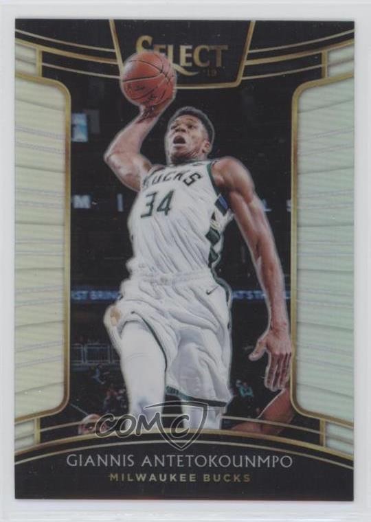 2018-19 Panini Select Concourse Silver Prizm Giannis Antetokounmpo #13 o7m