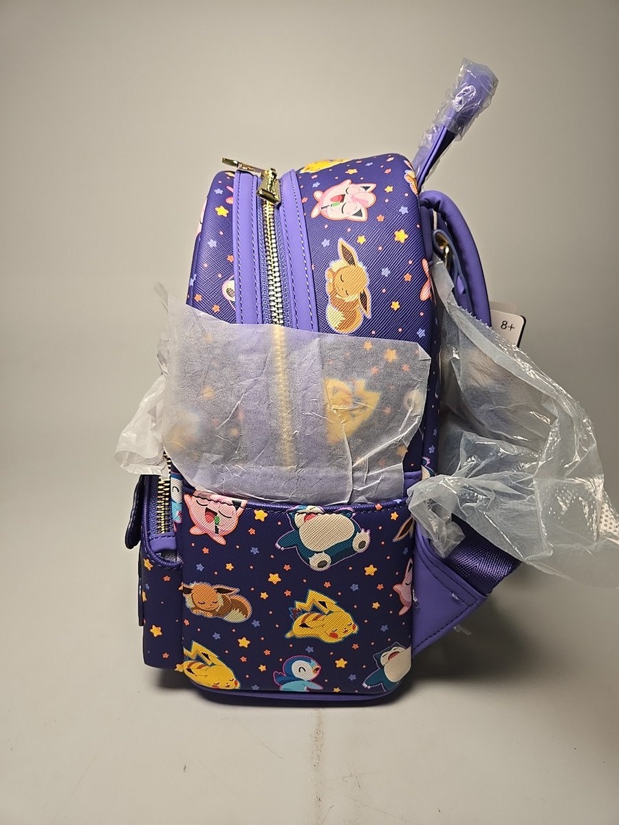 Loungefly Pokemon Sleeping Pikachu And Friends Mini Backpack 