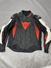 Dainese Super Speed 4 Leather Jacket Mens Siz...