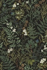 Botanical Leaf Contact Paper Peel and Stick Shelf Liner 17.5"x117" Green