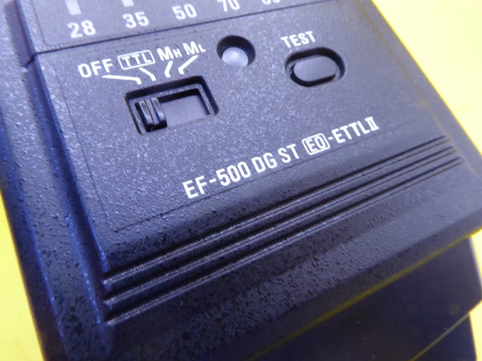 SIGMA EF-500 DG ST Flash Gun EO-ETTLII for Canon DSLR Digital. Camera. working - Image 2 of 4