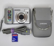 *SAMSUNG Digimax D103 10.1MP &Accessories* Tested, Silver Digital Camera