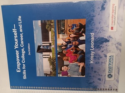Empower Yourself -Skills for College , - Staple Bound, by Krissy Leonard - Good