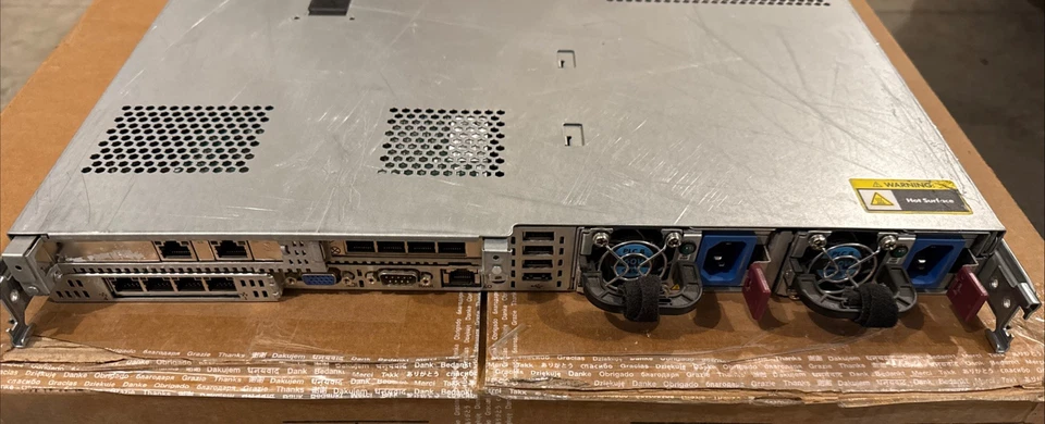 HPE Proliant DL360p Gen8, 2x E5-2697 v2, 2.7GHz, 128GB RAM, 2x300GB HDD, P440R Foto 3 de 3