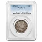 1896-O Barber Half Dollar Fine-15 PCGS
