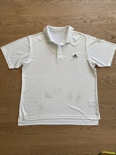 Adidas Herren Poloshirt kurzarm XL Weiß