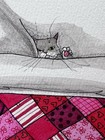ORIGINAL FANTASY Cat “Red Hue” Julie McDaniel 2026 NOT AN ACEO  4”x6” Watercolor — photo 4