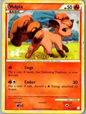Vulpix Common HeartGold SoulSilver 87/123 HP on eBay