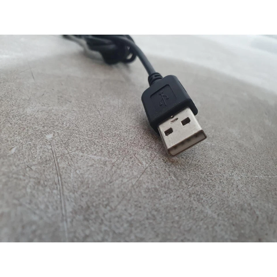 Asus MOBTUO Optical Mouse Black Wired Portable 1000 DPI 3-Buttons Scroll Wheel - Image 3 of 4