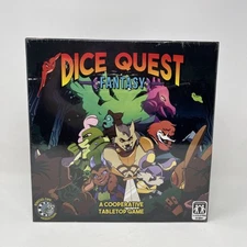 Dice Quest Fantasy Tabletop Board Game by Ringtail Cafe NEW SEALED IN BOX