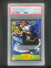 One Piece OP10-119 Royal Blood - Trafalgar Law (Alternate Art) GRADED PSA 10
