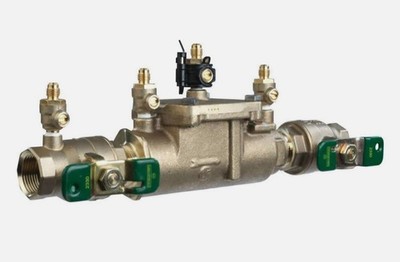 Watts 1 in. Bronze Double Check Valve Backflow Assembly with Sensor T953362