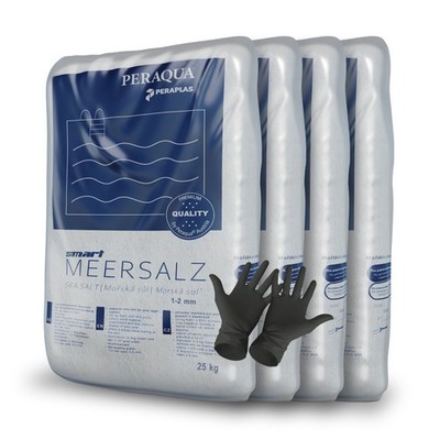 Meersalz 100kg Poolsalz Regeneriersalz Siedesalz Enthärtersalz für Pooleinsatz