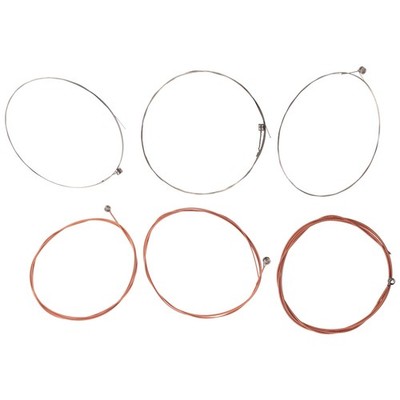A108 6-teiliges Set Akustikgitarrensaiten 009-045 Zoll 6 Saiten Gitarre2566