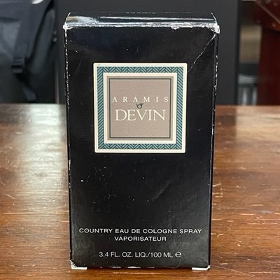 ARAMIS DEVIN BY ARAMIS COUNTRY EAU DE COLOGNE SPRAY 100 ML/3.4 FL.OZ. NIB