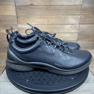 Ecco Biom Ecco Damenschuhe Schwarz Leder Ecco Herren Größe 8,5 Eur