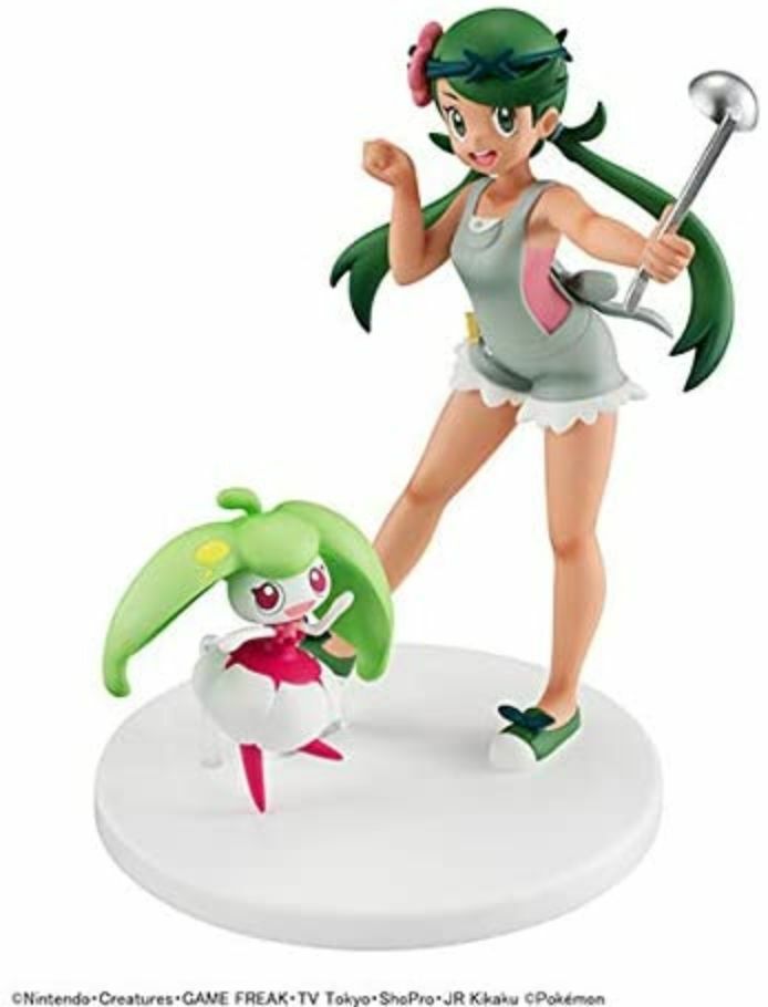 G.E.M. マオ & アママイコ フィギュア NEW MegaHouse G.E.M.Series Pokemon Mao & Amamaiko 145mm PVC Figure