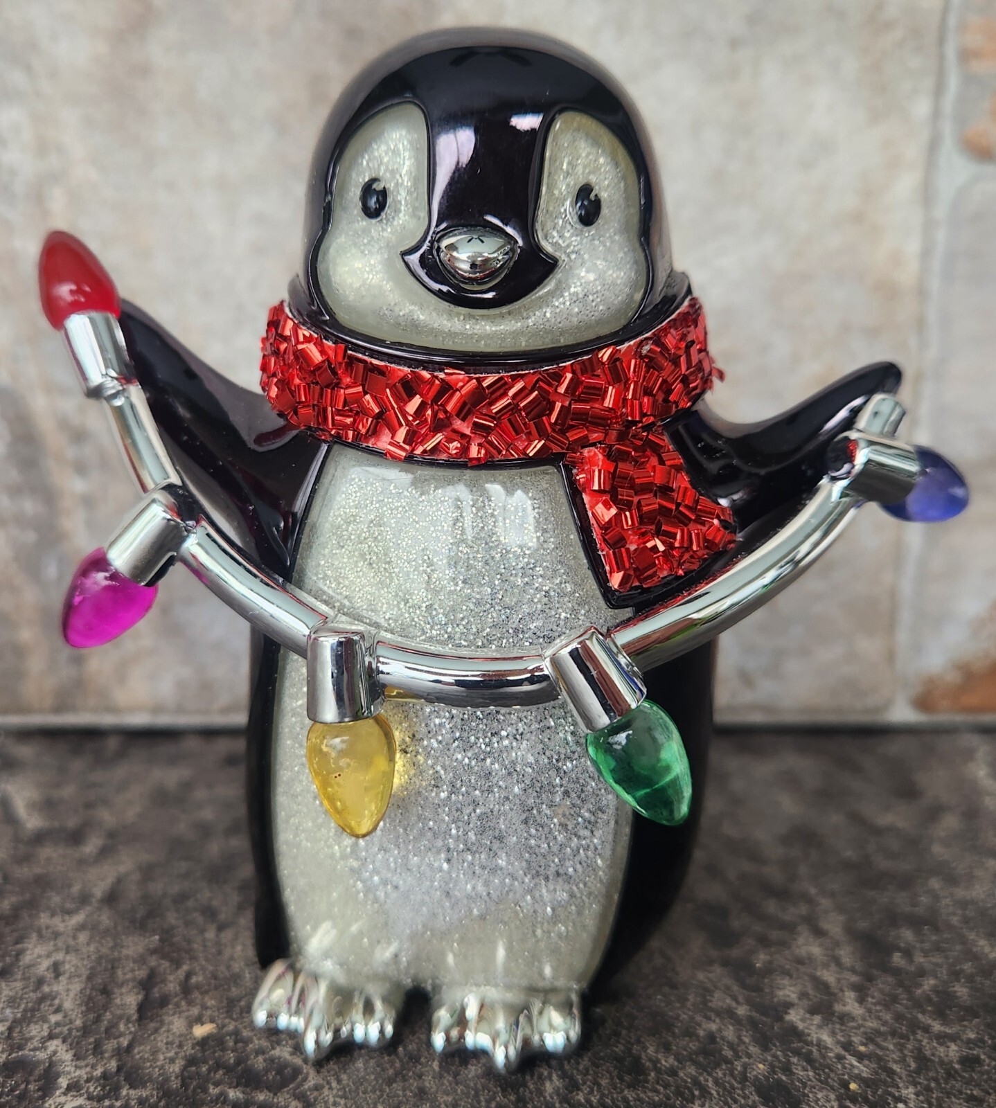Happy Penguin Christmas Wallflower Plug-In Nightlight by Bath & Body Works-image
