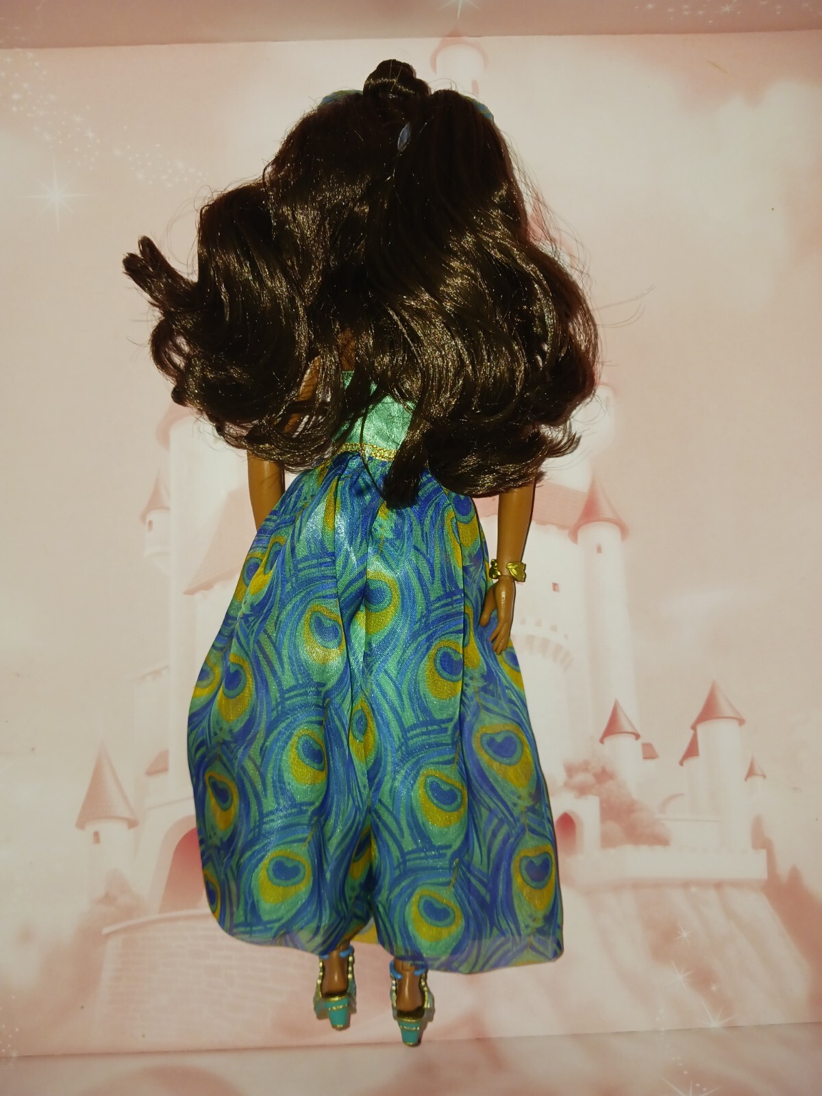 Disney ily 4ever barbie size doll Ariel redressed as Princess Jasmine