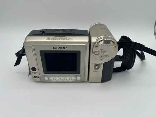 Sharp Viewcam VL-AH50 Hi-8 Camcorder 8mm Video Camera Hi8 & Video8 - A/V Cable - Picture 7 of 10