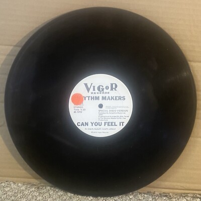 Rhythm Makers Can You Feel It VG VIGOR ORIG incredible long elec pno funk track 