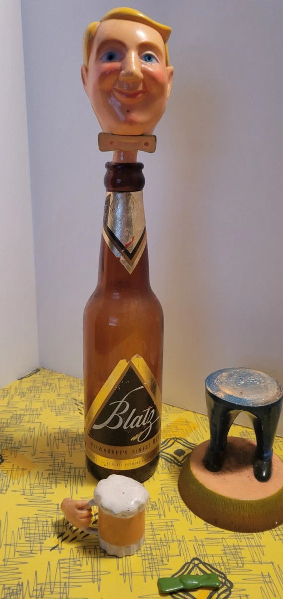 珍品USA1950年代BLATZブラッツビール企業キャラクター◇存在感カンキャラ