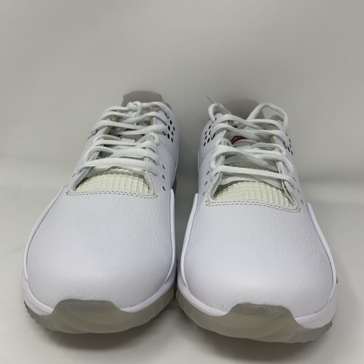 Nike Jordan ADG 3 Golf Shoe White Cement Grey Red CW7242-100 Nike Jordan ADG 3 Golf Shoe White Cement Grey Red CW7242-100
