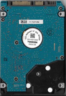 TOSHIBA MK3263GSX HDD2H23 V UL01 T 320GB SATA HARD DRIVE A0
