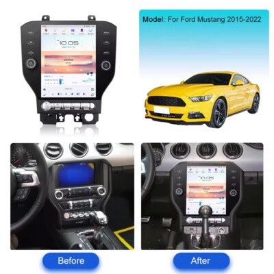 12.1''For Ford Mustang 2015-22 Android Car Stereo Radio Gps Navi Receiver Carplay
