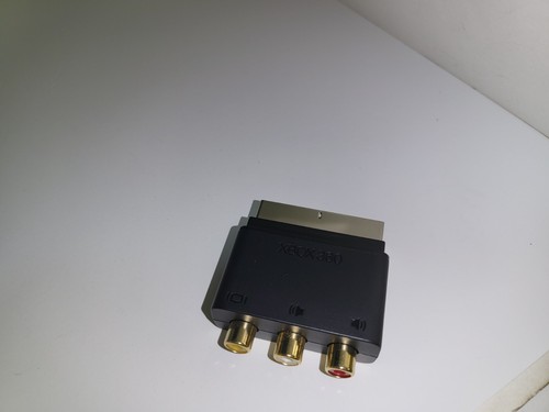 NEW Official OEM Microsoft Xbox 360 SCART Adaptor to 3 RCA AV Audio Video #7G - Picture 8 of 9