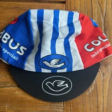 COLUMBUS Retro Team Cycling Cap - Bike Hat - Pace Sportswear FREE SHIPPING !!