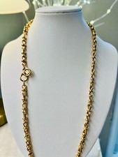 Vintage Givenchy Chain Necklace Gold Plated 2...