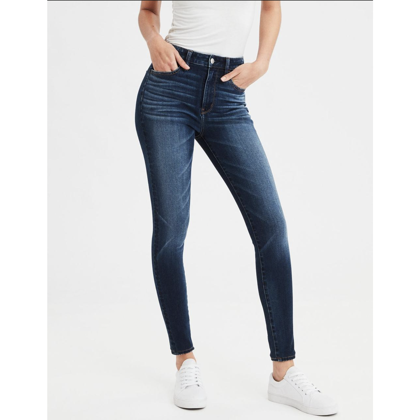 American Eagle Next Level Stretch High Rise Jegging Jeans sz 6 | eBay
