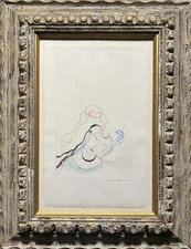 Marie Laurencin (French) - Framed Etching -  Signed - (c1950)