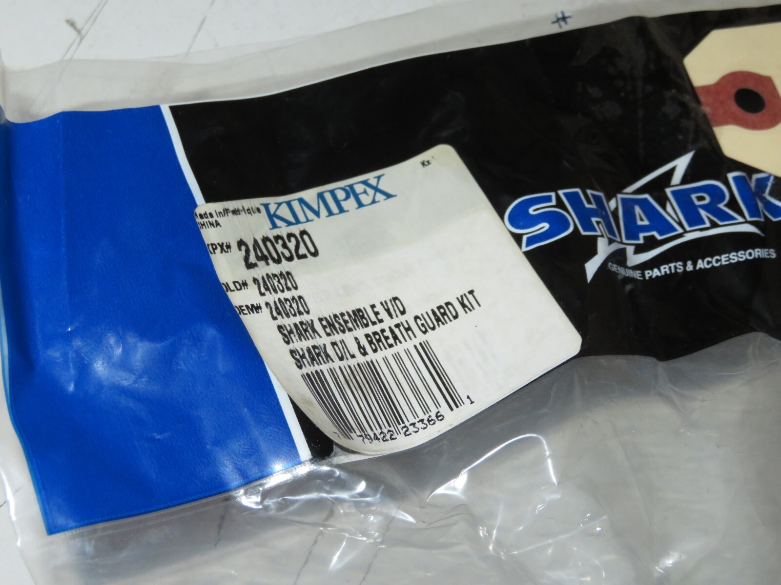 Shark / Kimpex - New Double Lens Helmet Shield Ensemble Qty 1 - VZ6060P / 240320