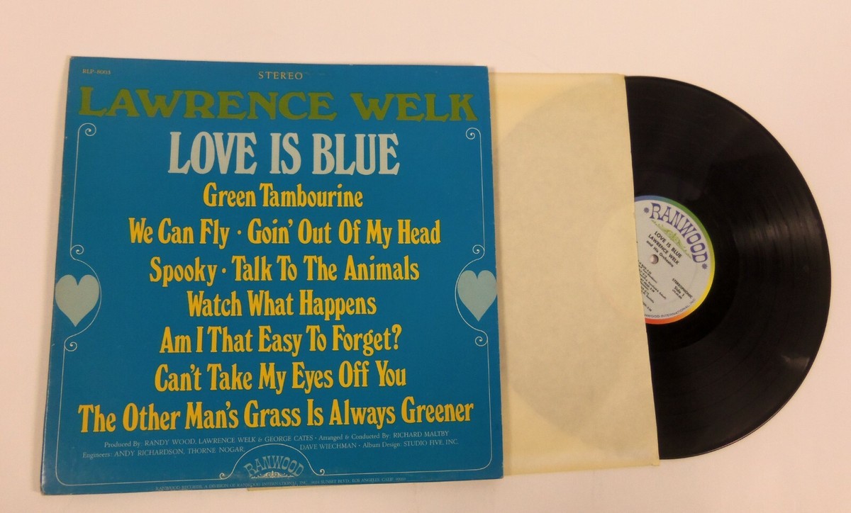 Love Is Blue by Lawrence Welk Vinyl LP Capitol Records ‎Ranwood