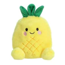 Palm Pals - 5" Perky Pineapple Soft, Fluffy Touch Collectable Fun - Yellow