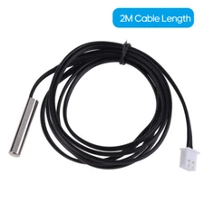 1/2M Water-Resistant Temp Sensor Probe NTC 10K/B3435 Thermistor -50℃ ~110℃ Q5G7