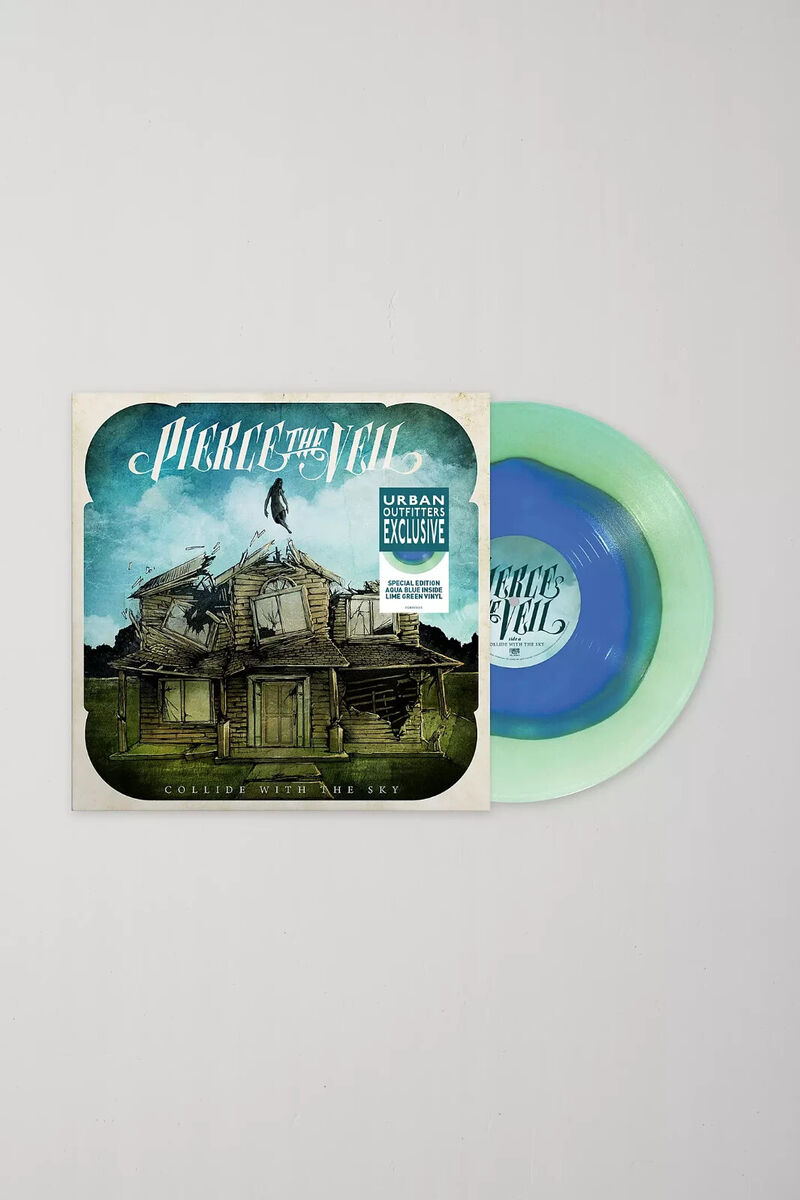 SEALED Pierce the Veil Collide with The Sky Aqua Green/Lime
