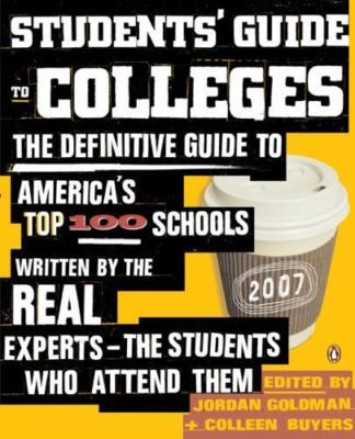 Students' Guide to Colleges: The Defin- Jordan Goldman, 9780143035589, paperback