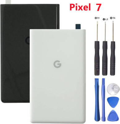 For Google Pixel 7/7 pro Replacement Back Glass Housing Rear Door Battery Cover