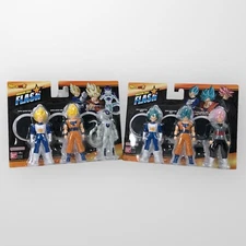 Bandai Dragon Ball Flash Figures 2 Sets!  Goku, Vegeta, Frieza, Super Saiyans!