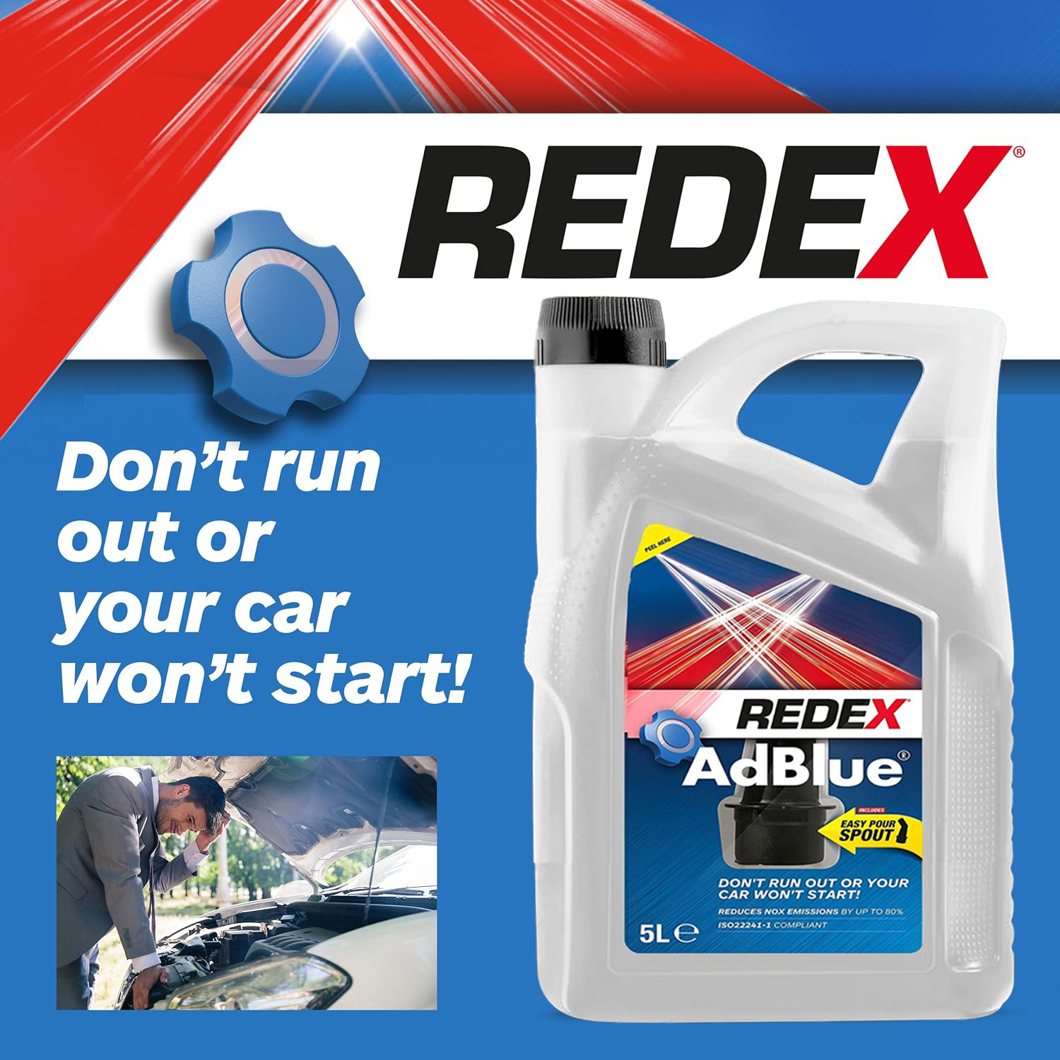 Redex Adblue With Spout Exhaust Car Diesel Fuel Additive Treatment 5