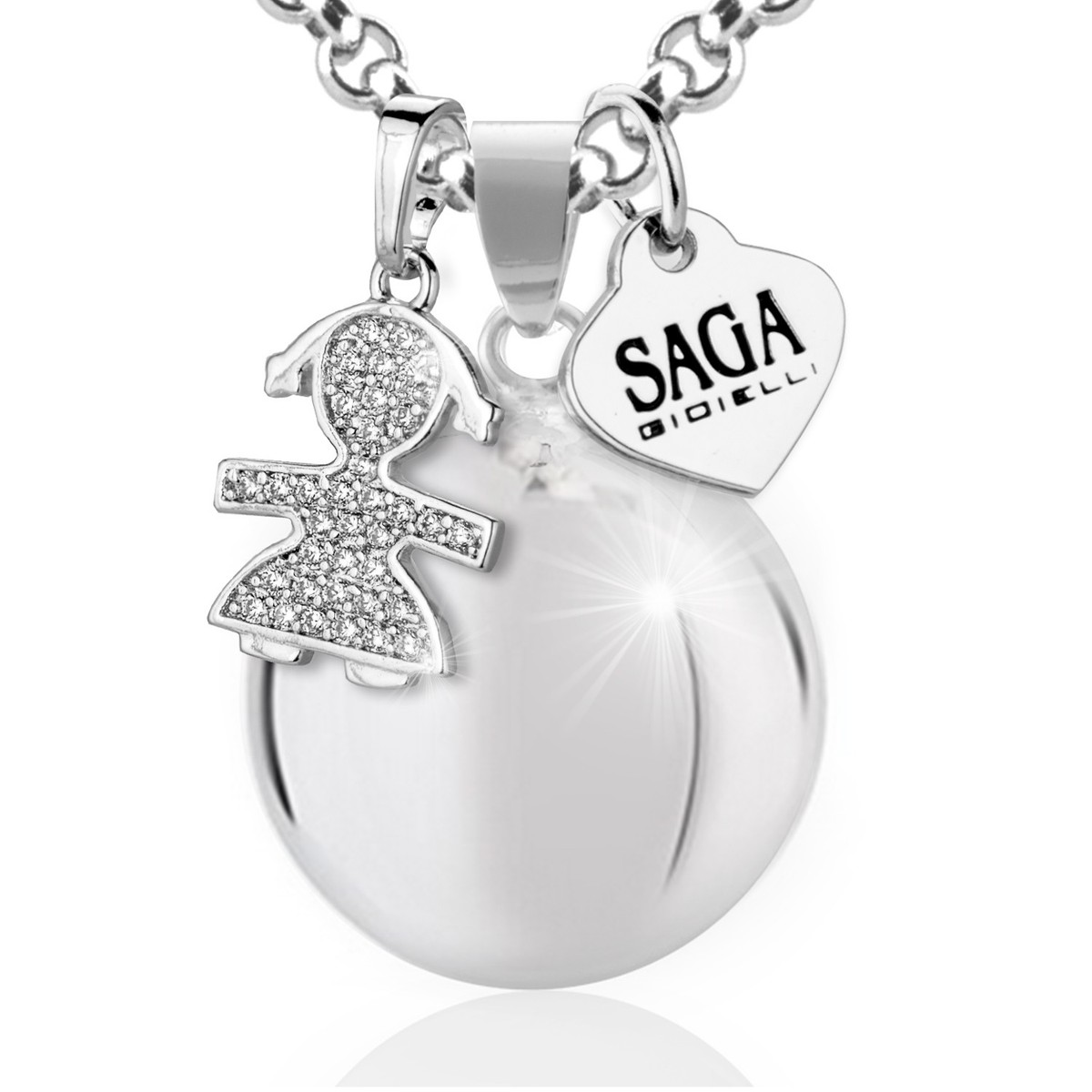 Chiama Angeli Gioielli Per Neomamme Ciondolo Nascita Bebè Chiama