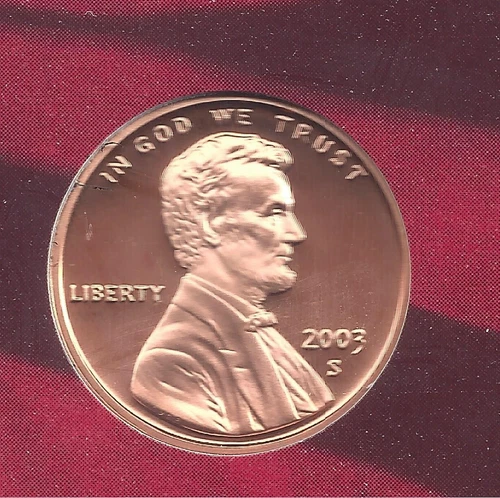 2003-S PROOF LINCOLN CENT