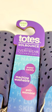 Totes SolBounce Kids Splash  Play Water Shoes Purple 5-6T NEW