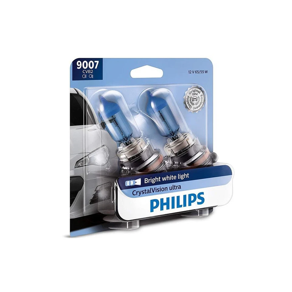 Bombilla de faro Philips de 2 piezas para Dodge Ram 2500 2003-2005 lámpara de haz alto/bajo Foto 2 de 4