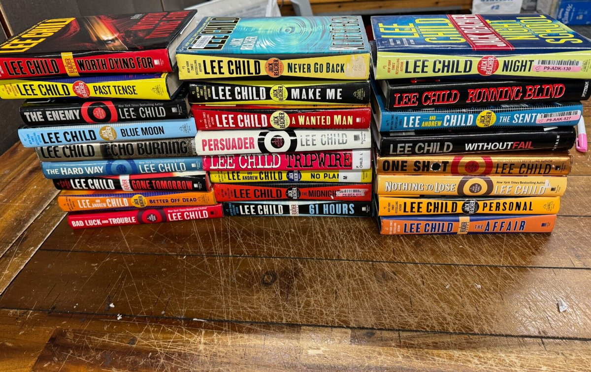 Jack Reacher Books by Lee Child - Complete Set Series Lot of 30