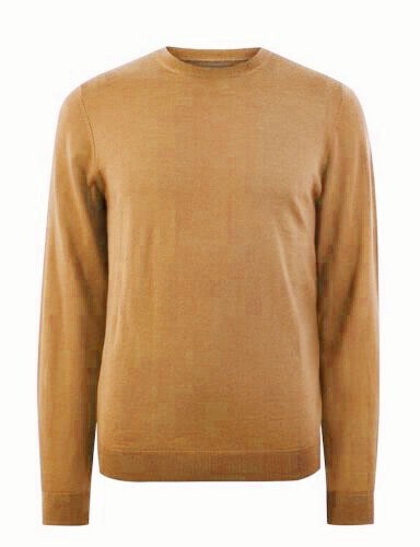 Mens Ex M&S Knitwear Sweater Jumper Pullover Crew Neck Long Sleeve Cardigan Top - Picture 15 of 15