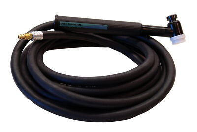 Weldmark 17-12R Air Cooled TIG Torch Kit, 150A, 12.5', 1-Pc Rubber Line